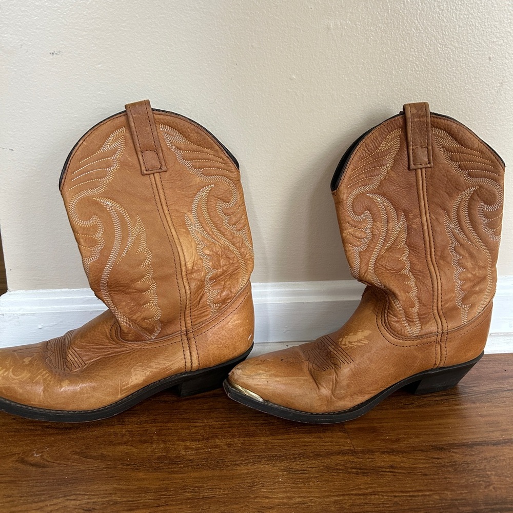 Brown Western Cowboy Boots